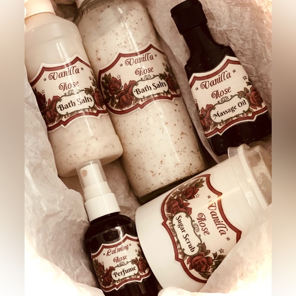 sugar scrubs gift pkg w essential oils, for mom, sis, daughter, etc, custom - Picture 3 of 16